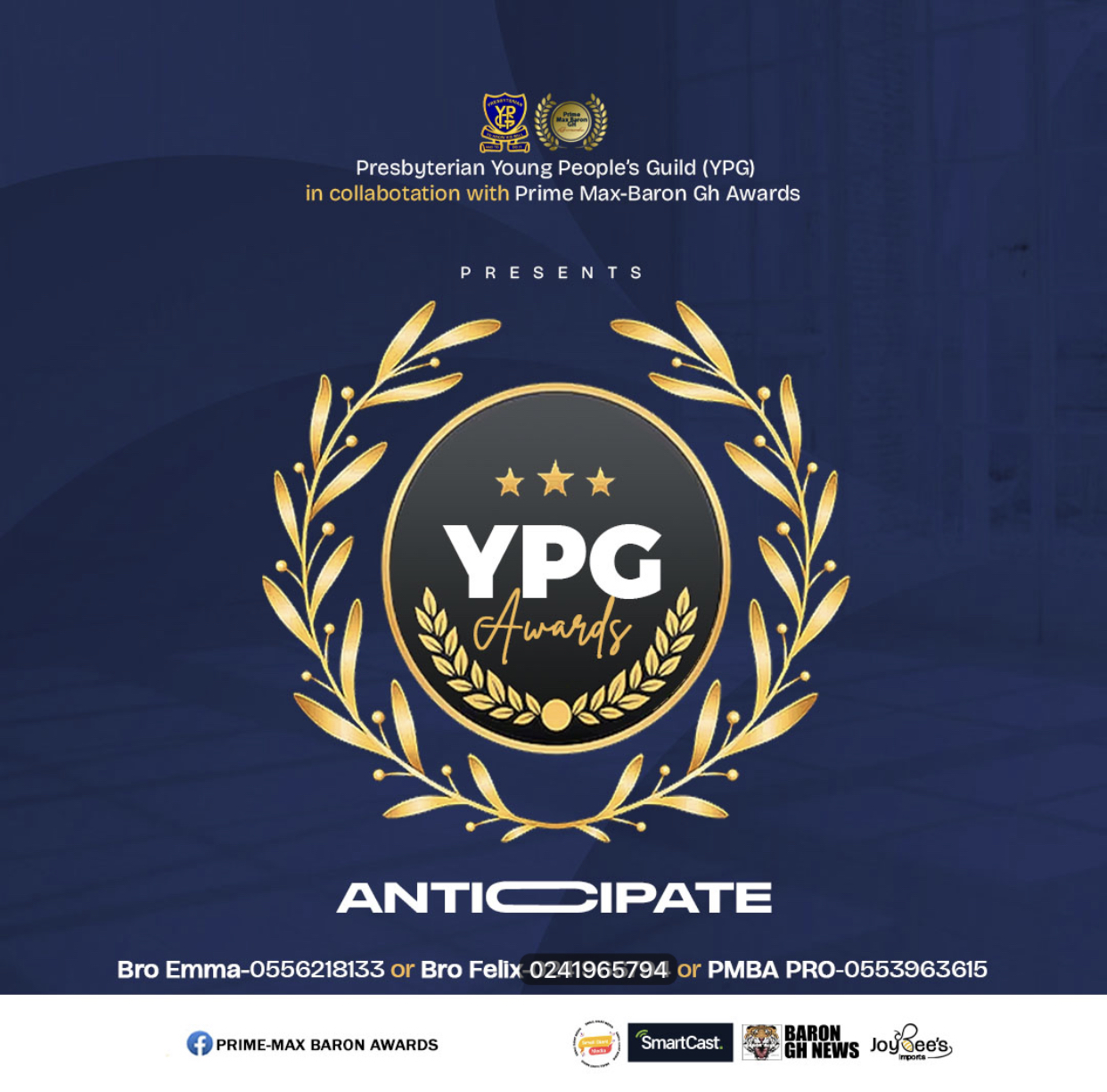 YPG EXCELLENCE AWARDS